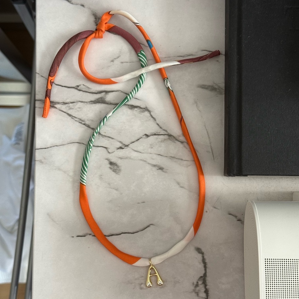 Sprezzy Style A Necklace with Initial Pendant